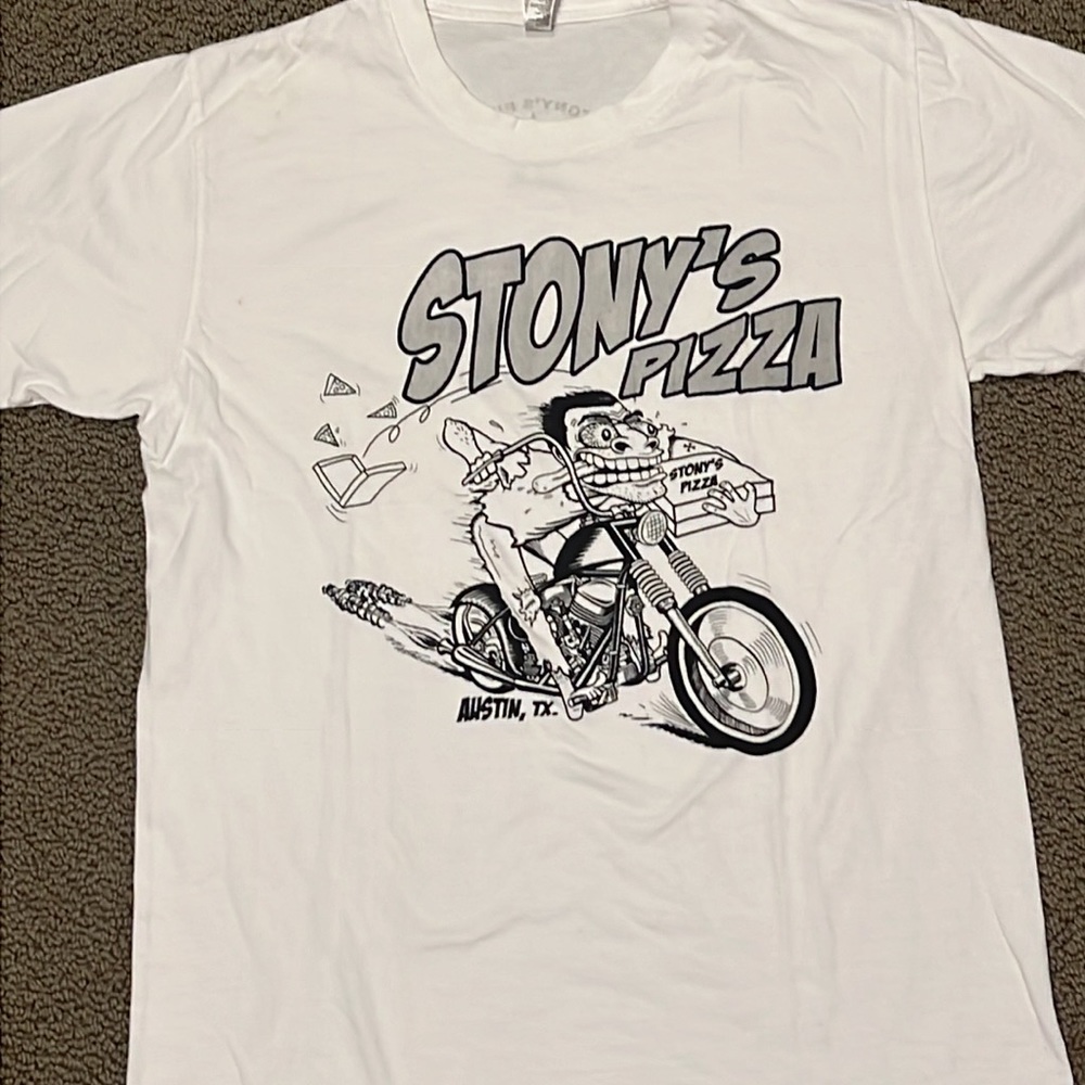 Stony's Pizza, Austin, TX Men's T Sz M